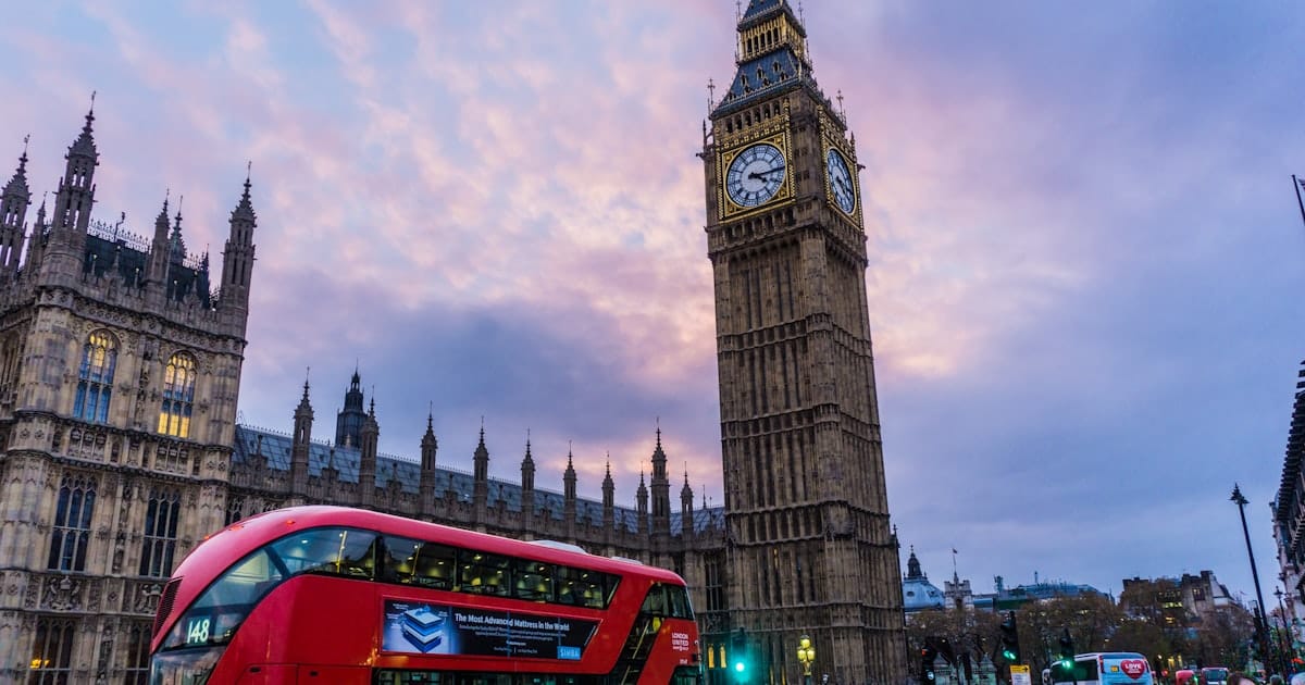 London Eye pariserhjul ved Themsen