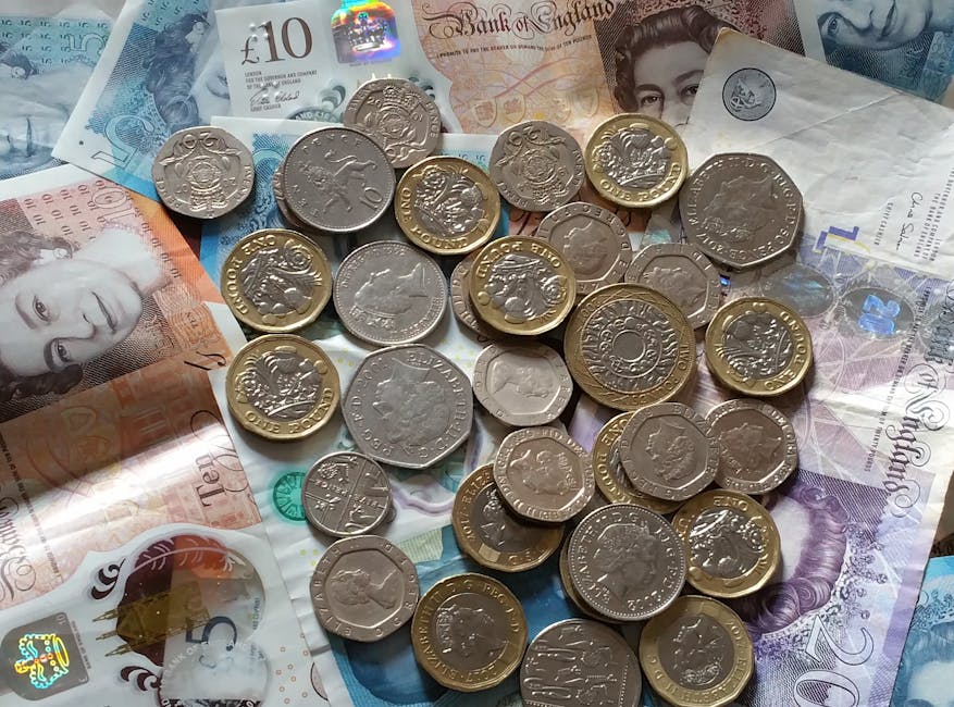 Britiske pund kontaktløs betaling