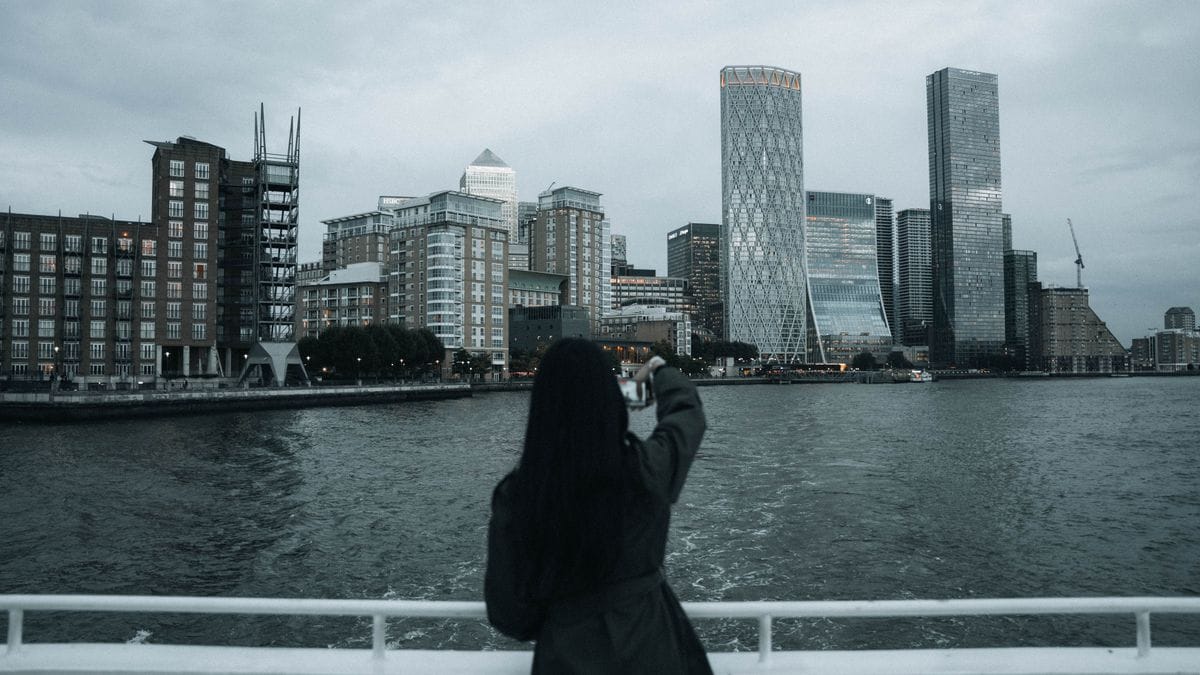 London skyline for danske rejsende