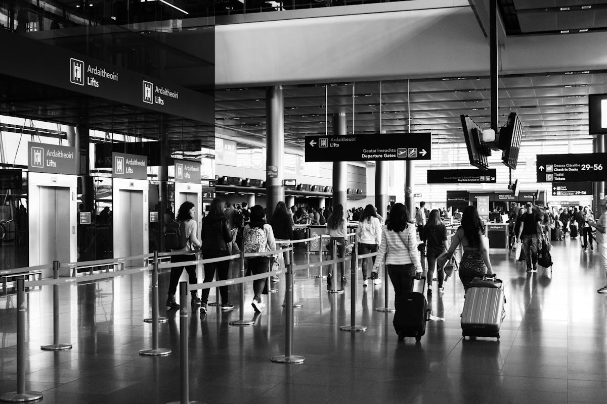 Boardingkort og pas til flere indrejser på UK ETA