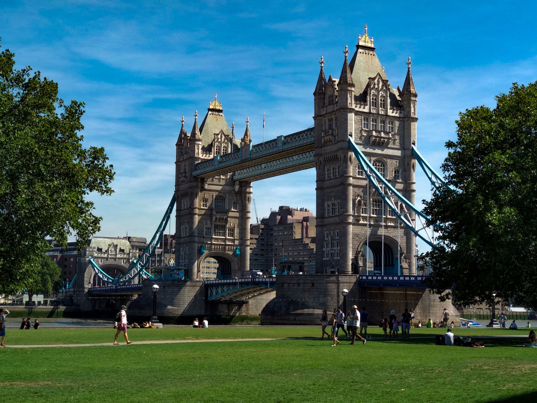 Afslappet dansk turist i London der klarer sig fint uden flydende engelsk